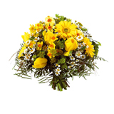 Bouquet jaune/orang&eacute; - MB Murielle Bailet &reg;